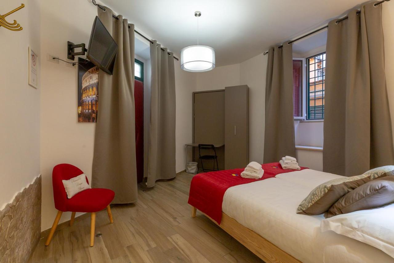 Flatinrome Trastevere Deluxe Rooms - Green Patio Eksteriør billede